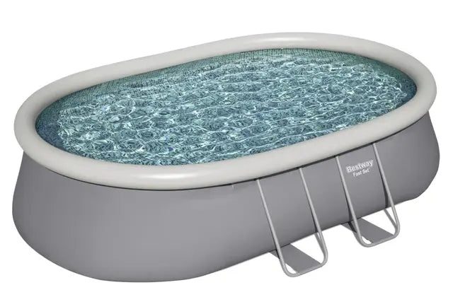 Piscine autoportante ovale Fast Set 549 x 366 x 122 cm avec filtration