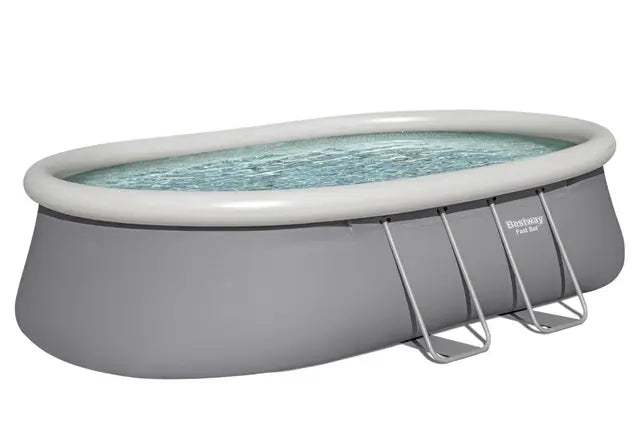 Piscine autoportante ovale Fast Set 549 x 366 x 122 cm avec filtration